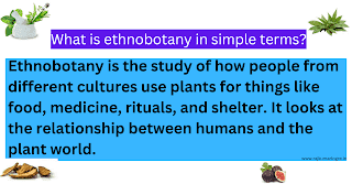 Definition of Ethnobotany