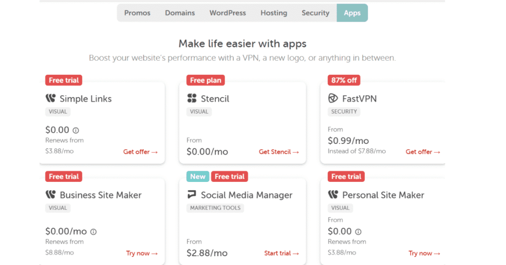 Namecheap’s App