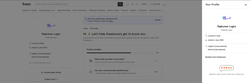 What Is Fiverr? 10 Proven Ways to Boost Your Freelance Income 4 fiverr Professional Profile