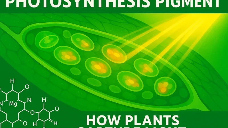 Role of Pigments and Light Harvesting Complexes in Photosynthesis
