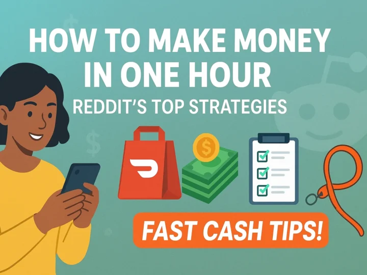 How to Make Money in One Hour Reddit Top Strategies for Fast Cash