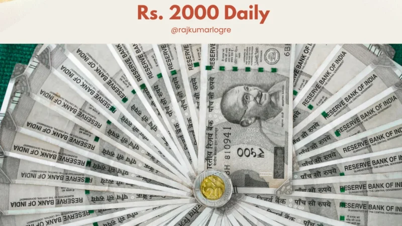 15 Easy Ways to Earn Rs. 2000 Daily (No Investment)