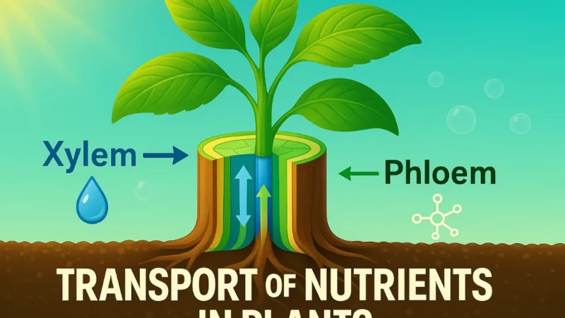 Transport of Nutrients in Plants: The Lifeblood of Growth