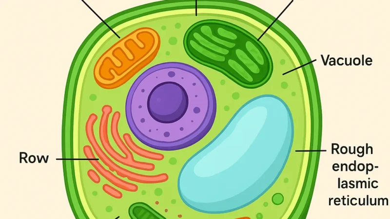 Cell Structure and Organelles in Plants Complete Explained